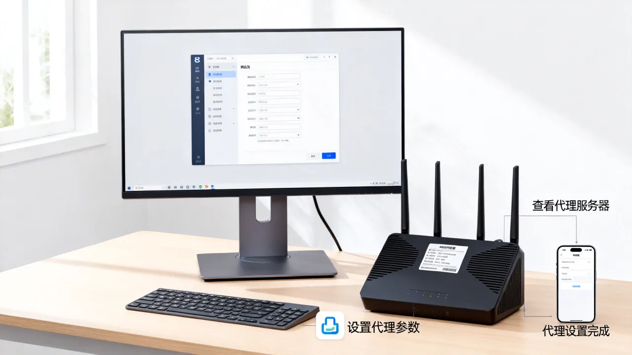 电信宽带怎么看代理服务器，代理服务器怎么设置