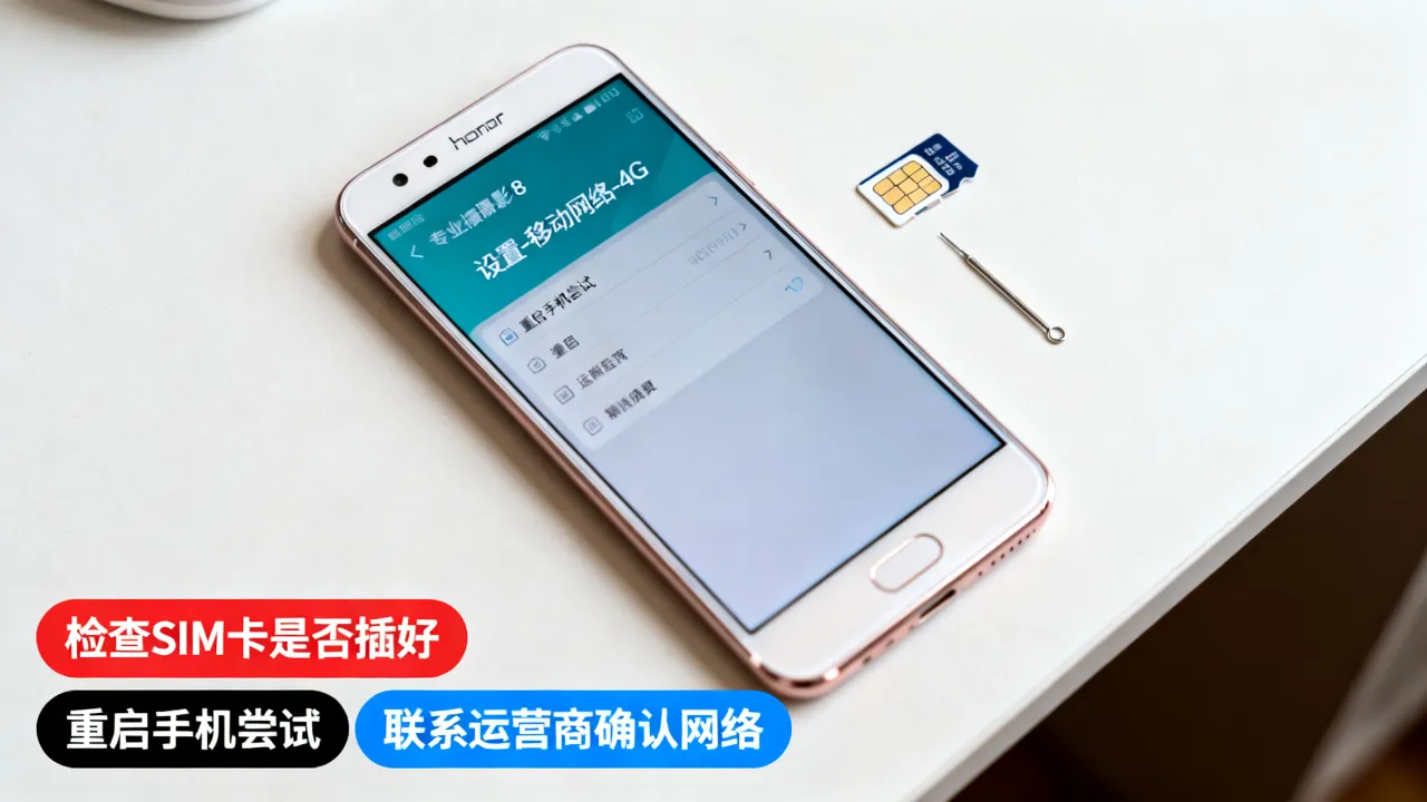 荣耀8为什么打不开4g网络连接服务器，原因排查与解决办法