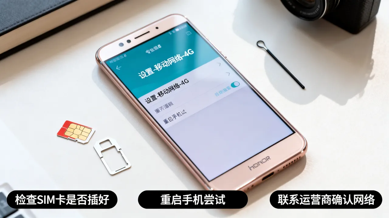 荣耀8为什么打不开4g网络连接服务器，原因排查与解决办法