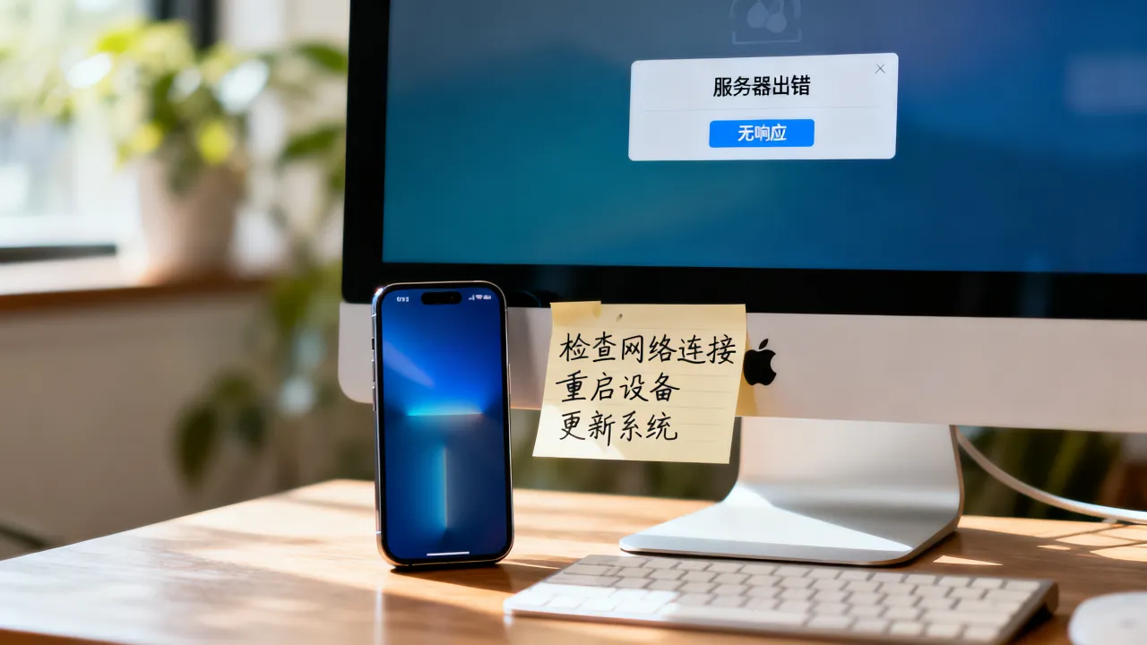 appleid为什么一直显示服务器出错,服务器无响应怎么解决 appleid为什么一直显示服务器出错,服务器无响应怎么解决