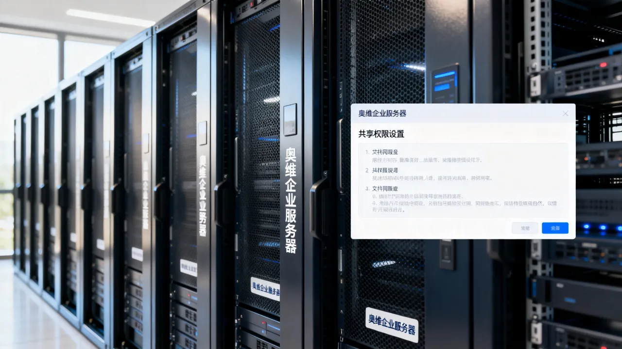 奥维企业服务器分享怎么用？，企业服务器共享文件权限设置方法