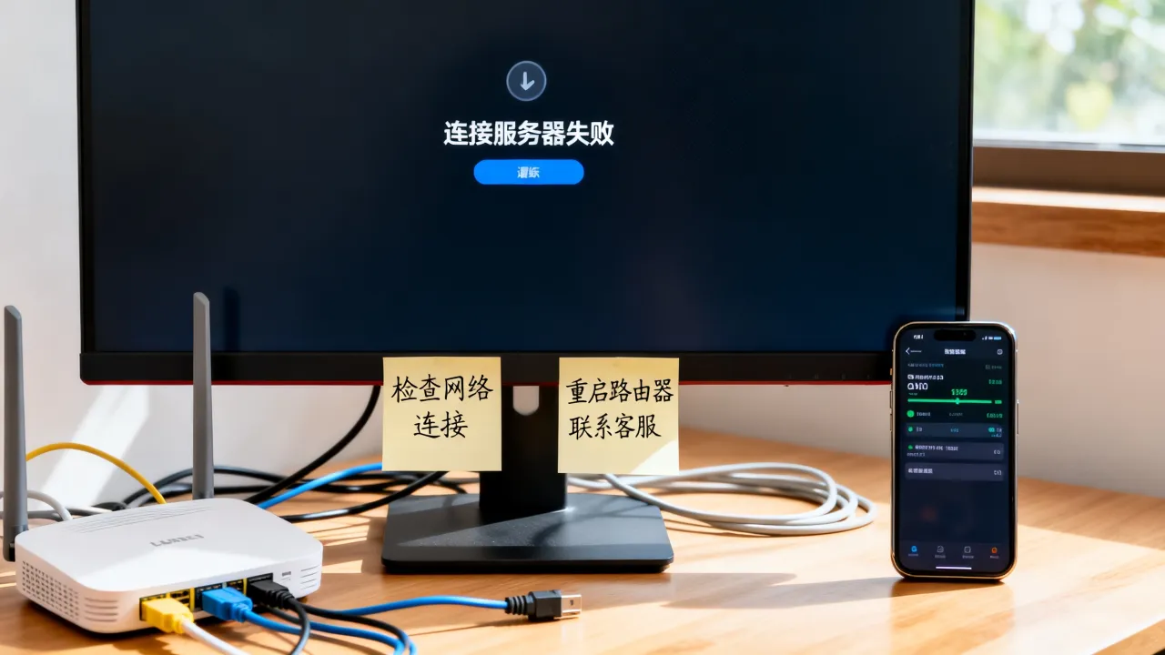为什么cf一直提示连接服务器失败，连接服务器失败怎么办？