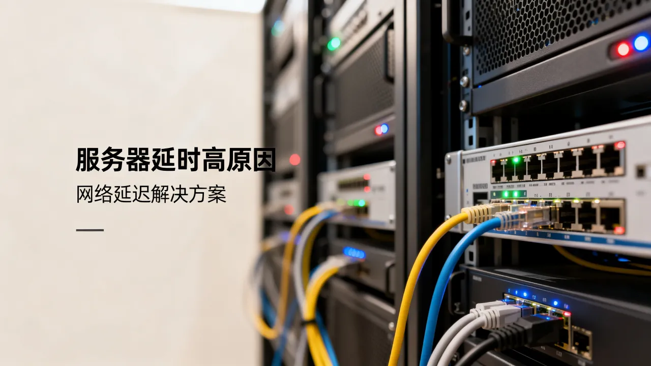 服务器为什么延时高呢，如何有效解决网络延迟问题