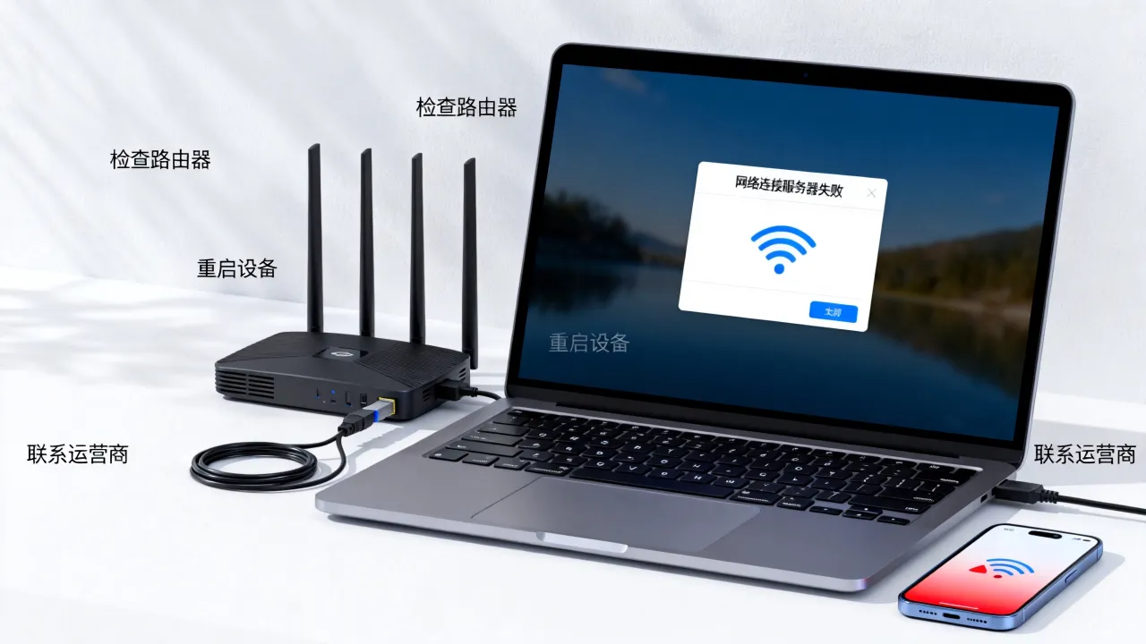 LOL为什么网络连接服务器失败？原因和解决方法是什么