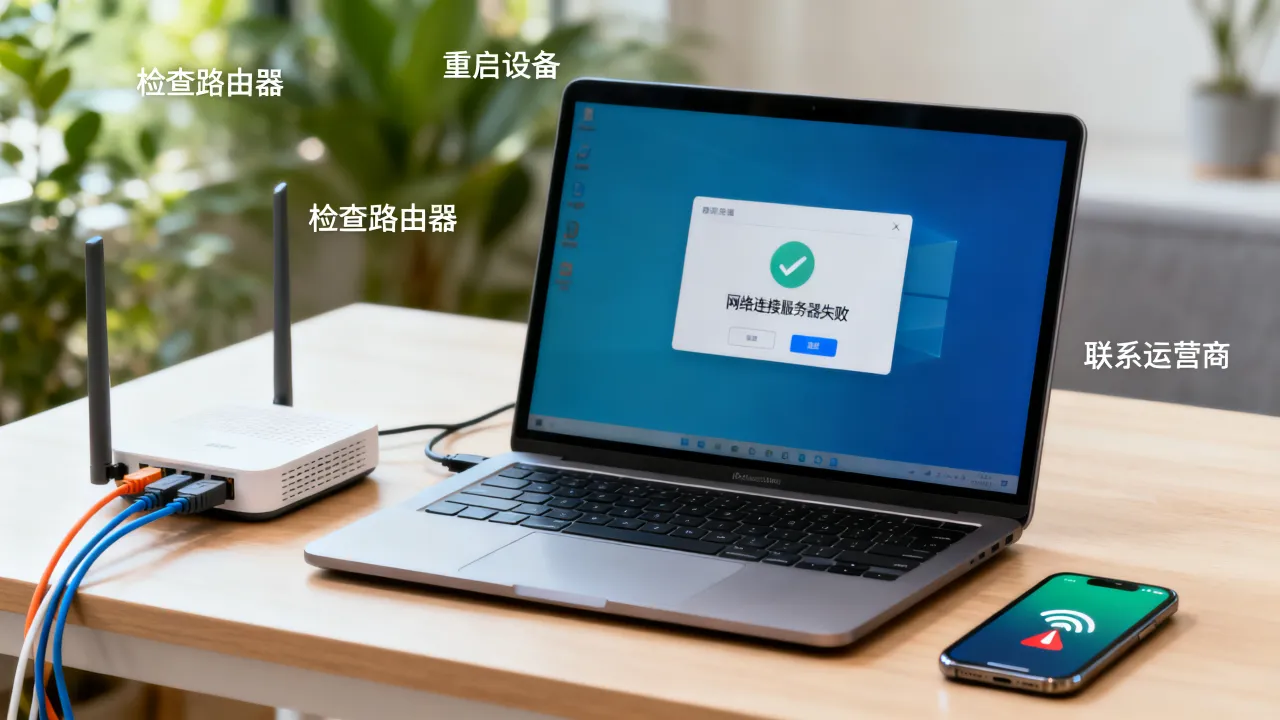 LOL为什么网络连接服务器失败？原因和解决方法是什么