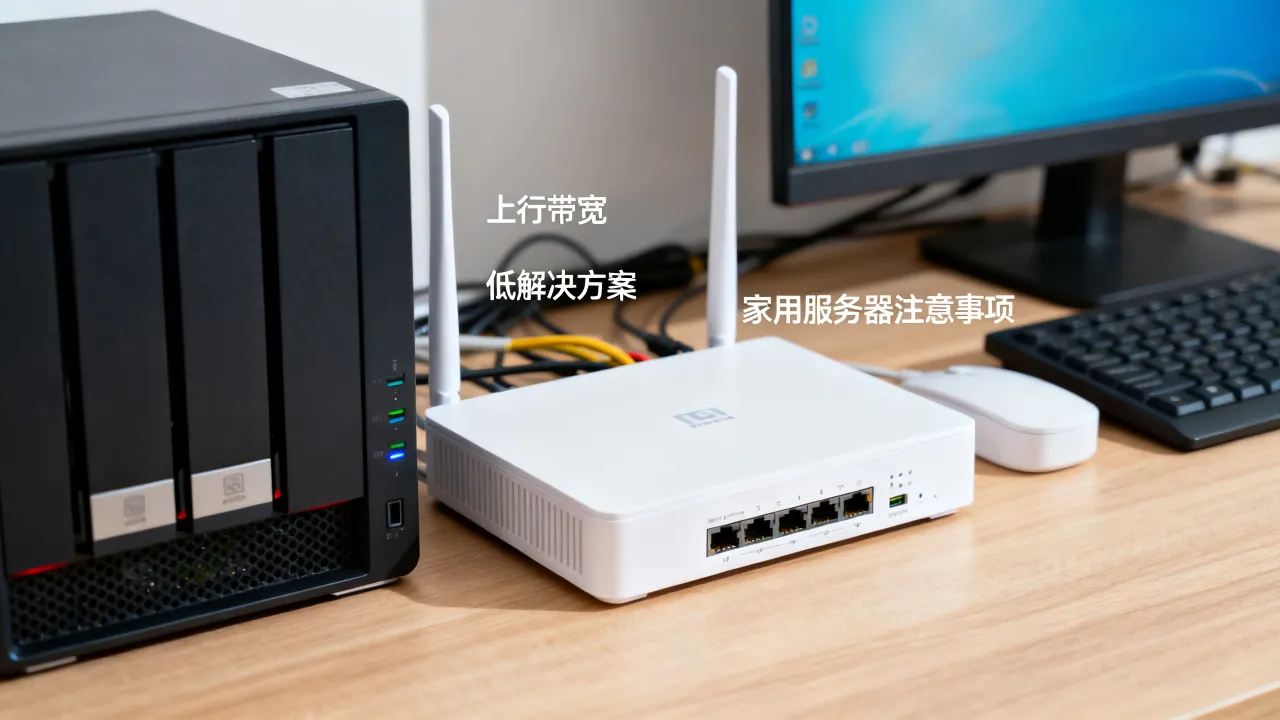 家用宽带做服务器赚钱靠谱吗，上行带宽低的解决办法？