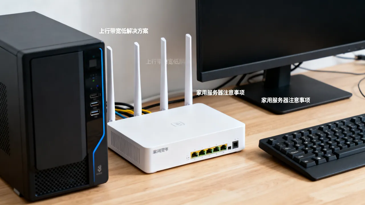 家用宽带做服务器赚钱靠谱吗，上行带宽低的解决办法？