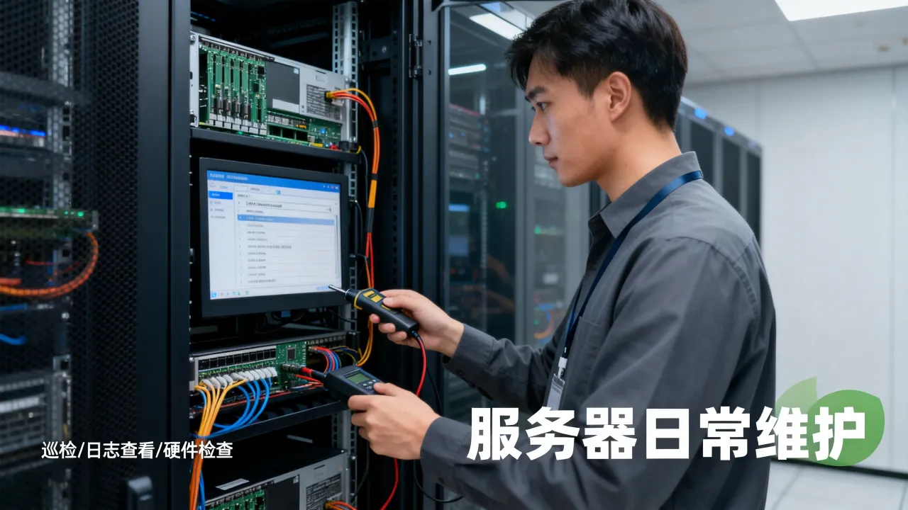 运维是搞服务器的吗，服务器日常维护都包含哪些工作？