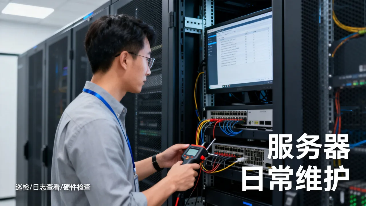 运维是搞服务器的吗，服务器日常维护都包含哪些工作？
