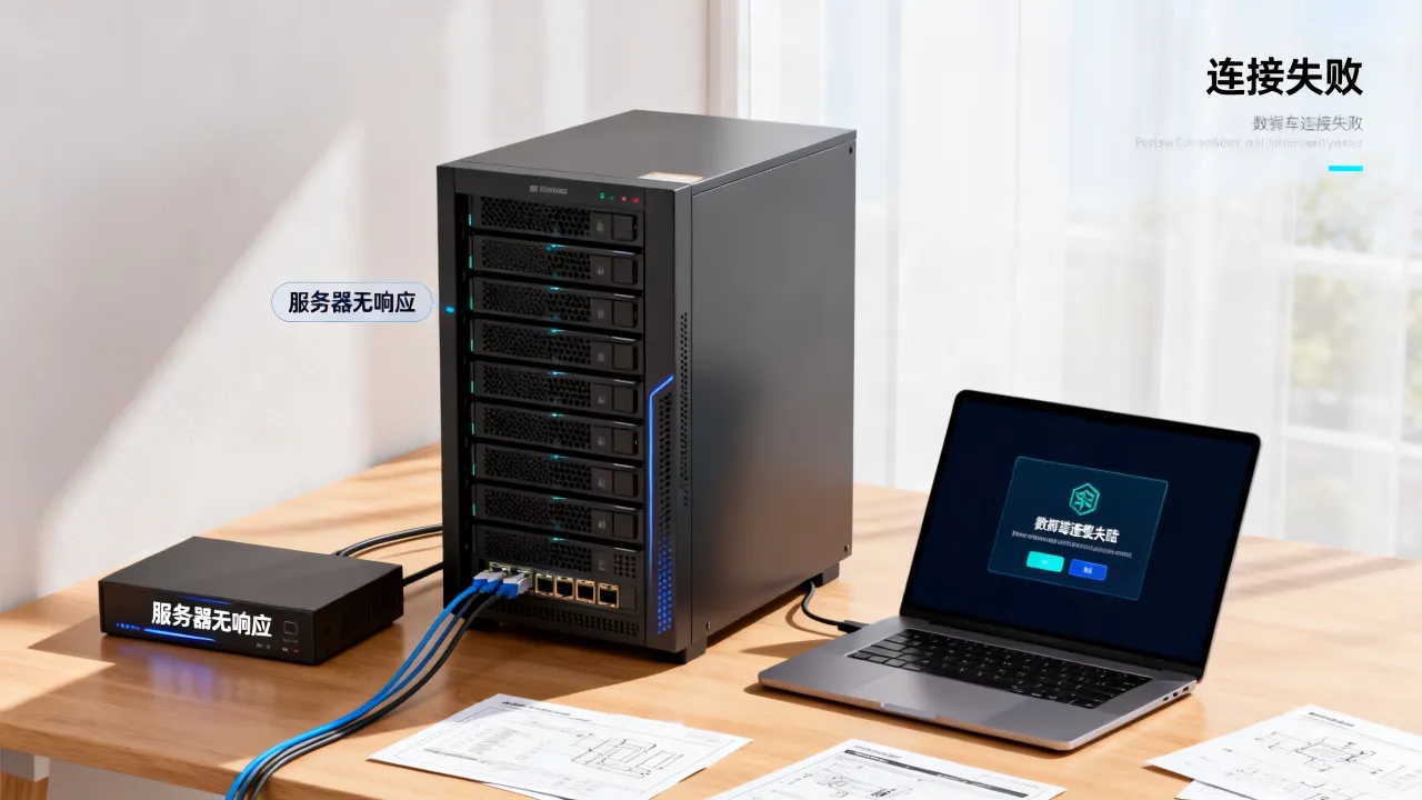 SQL连接为什么服务器不可用？数据库连接失败原因排查，服务器无响应