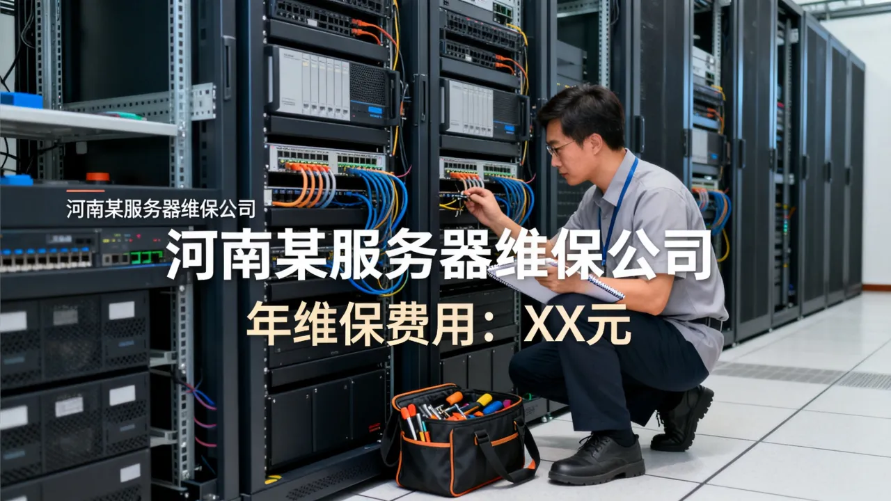 河南服务器维保公司哪家好，河南服务器维保多少钱一年？