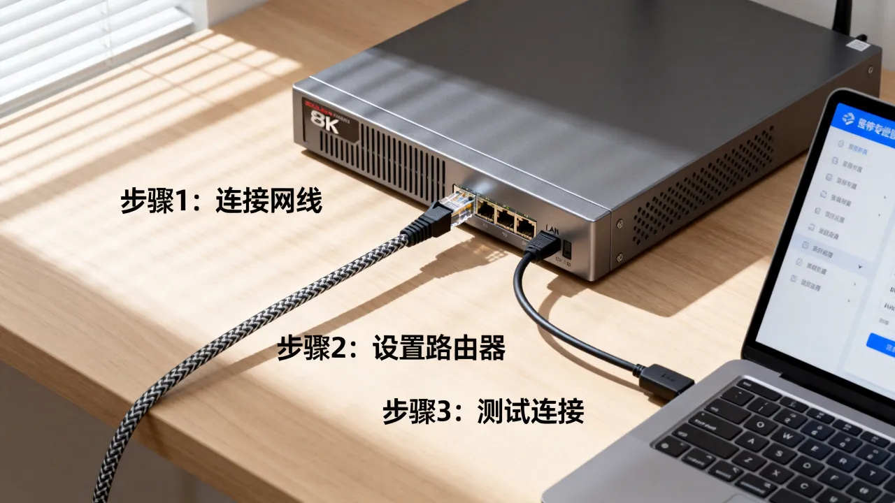 服务器接宽带怎么设置？宽带连接教程