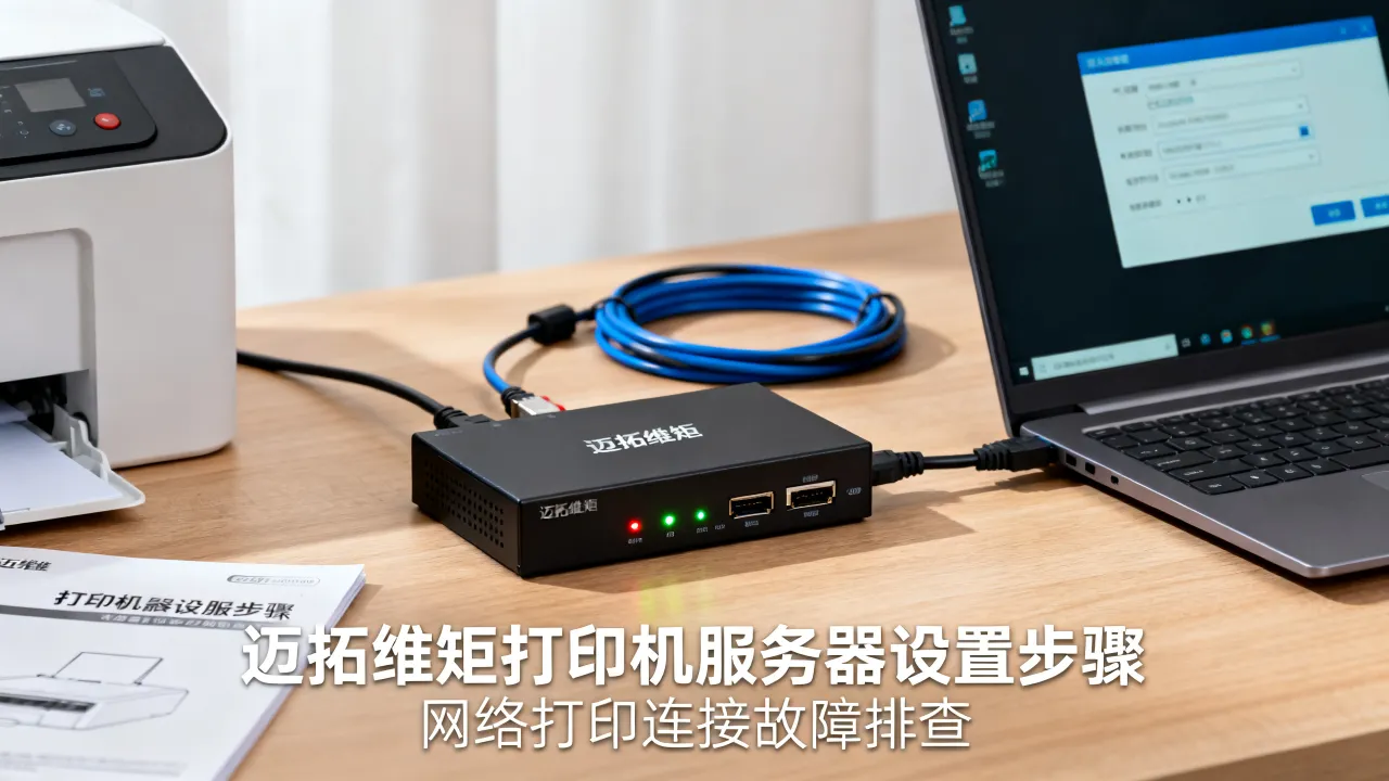 迈拓维矩打印机服务器怎么设置？网络打印连不上怎么办？