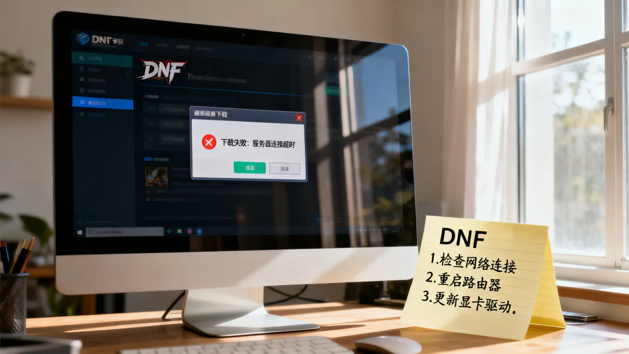 DNF下载为什么安装不上服务器，地下城安装失败怎么解决