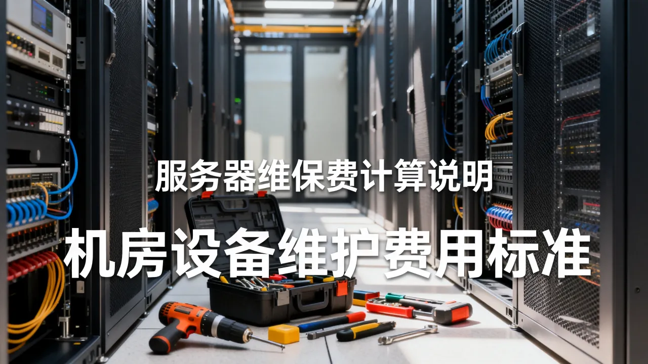 服务器的维保费怎么算,机房设备维护费用标准是多少 服务器的维保费怎么算,机房设备维护费用标准是多少