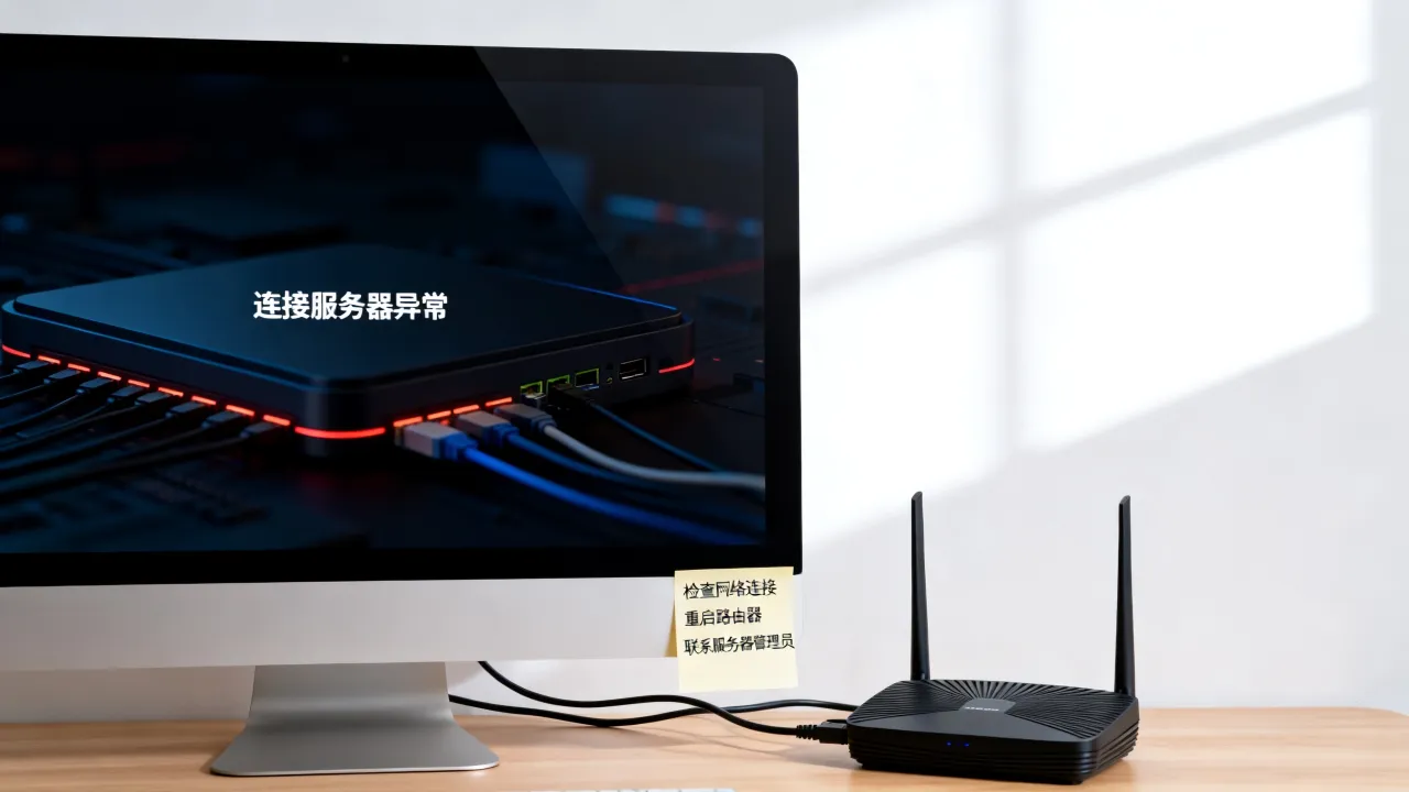 为什么连接服务器异常，连接服务器异常怎么解决