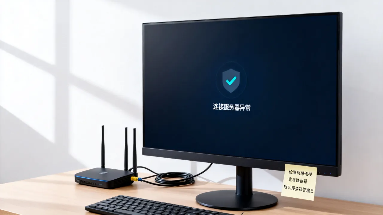 为什么连接服务器异常，连接服务器异常怎么解决