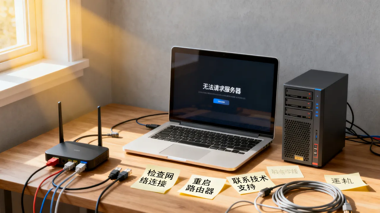 为什么无法请求服务器，服务器请求失败怎么解决？