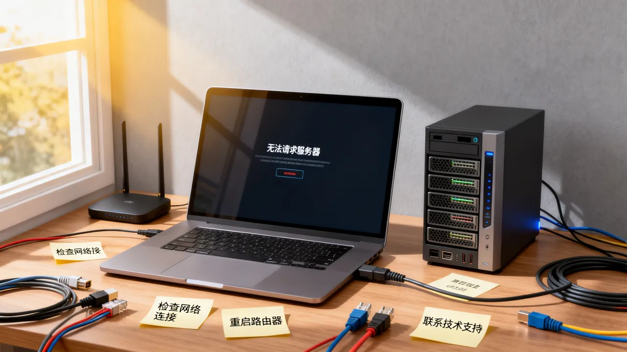 为什么无法请求服务器，服务器请求失败怎么解决？