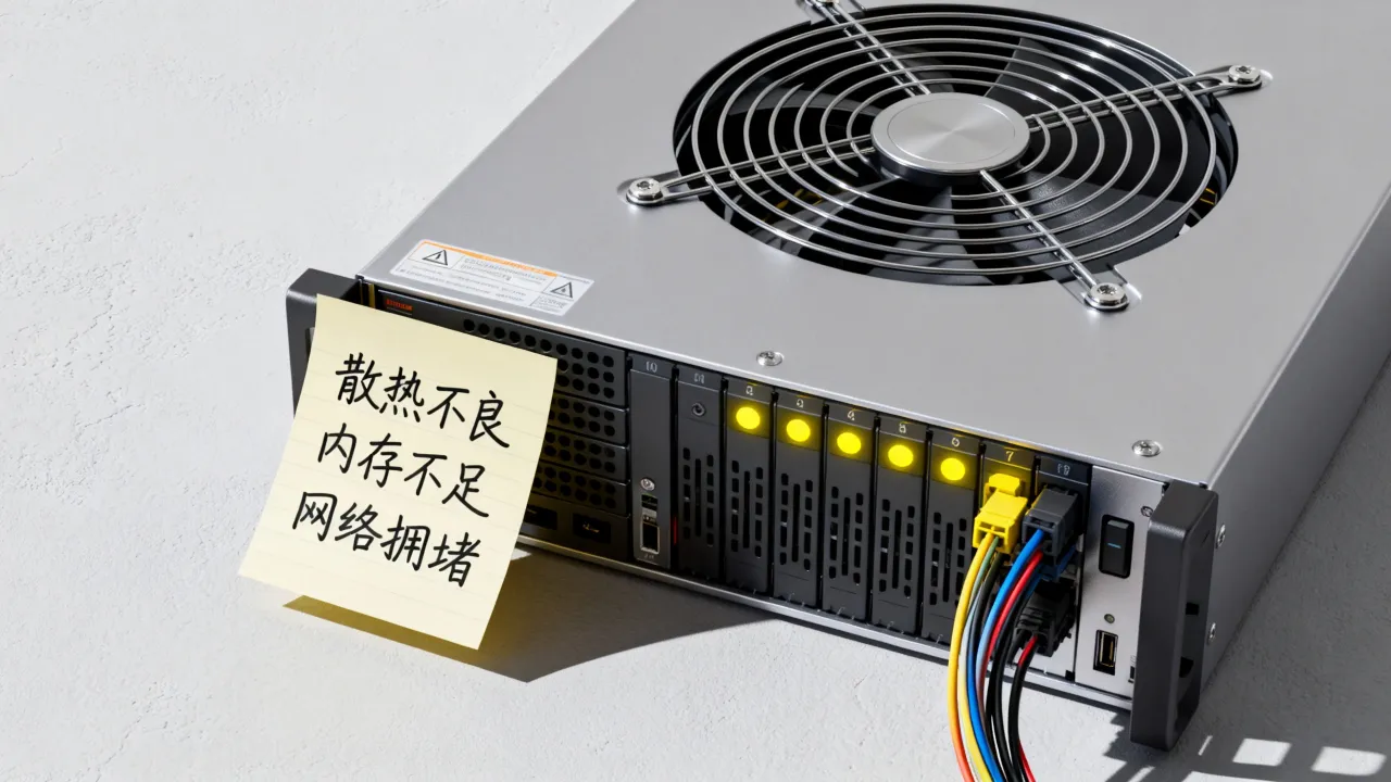 服务器运行缓慢卡顿怎么办，服务器变鬼是什么原因引起的