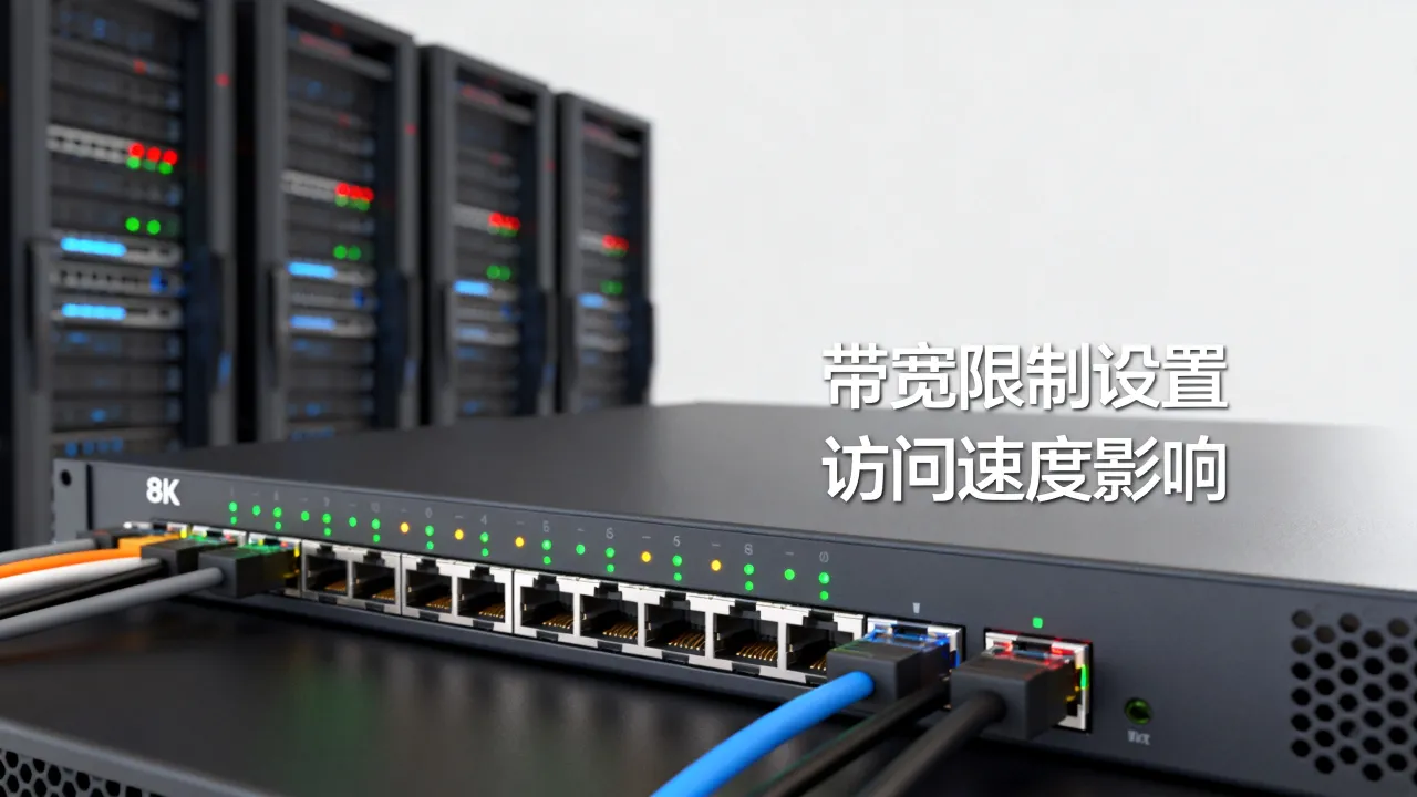 服务器带宽限制怎么设置，限制服务器带宽会影响网站访问速度吗