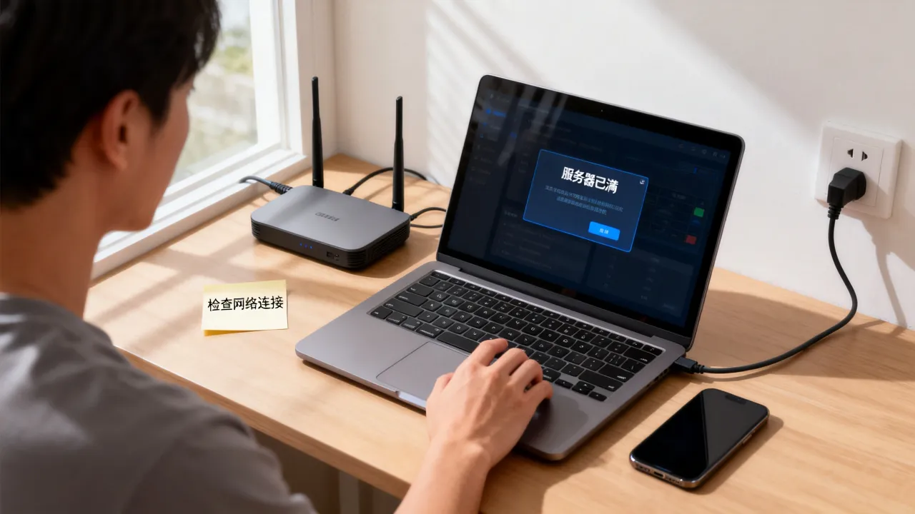 cf为什么会出现服务器已满，怎么解决最有效？