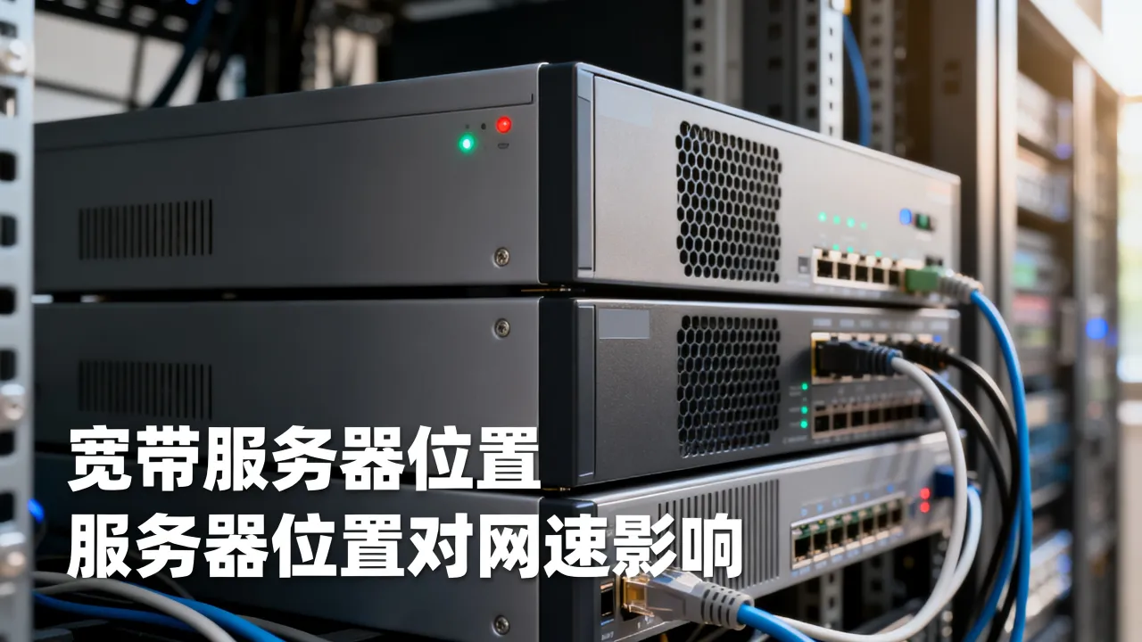 宽带服务器位置在哪，服务器位置对网速影响大吗？