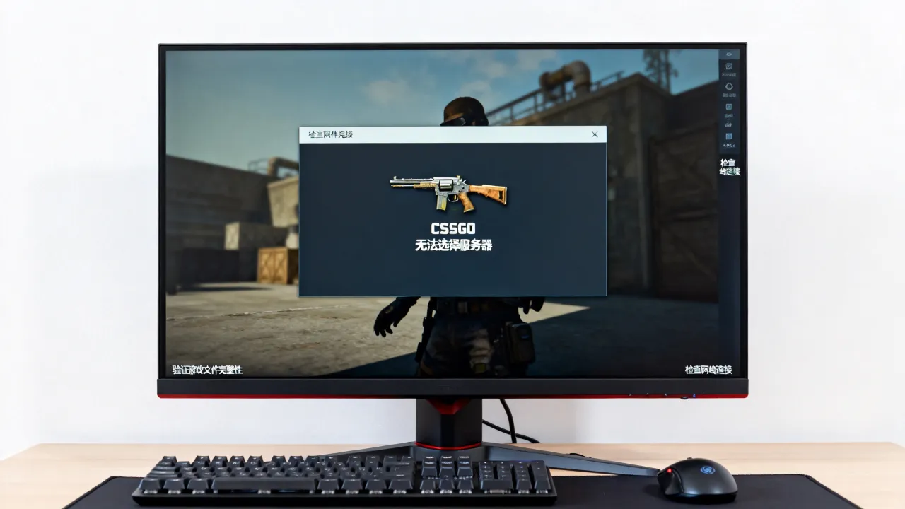 为什么启动CSGO不能选择服务器,怎么解决 为什么启动CSGO不能选择服务器,怎么解决