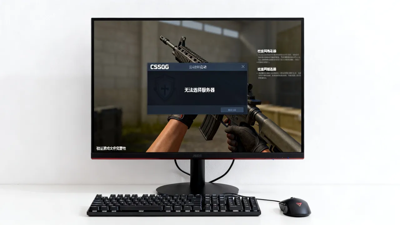 为什么启动CSGO不能选择服务器,怎么解决 为什么启动CSGO不能选择服务器,怎么解决