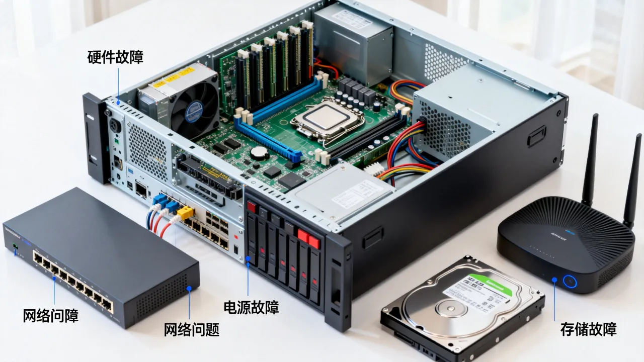 为什么服务器会出问题，服务器故障原因有哪些