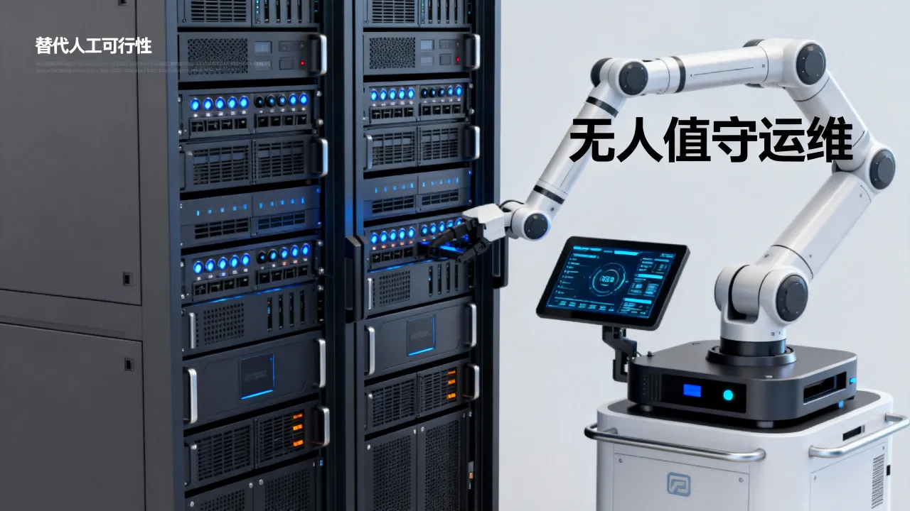 服务器无人运维机器人能替代人工吗,无人值守运维机器人怎么选?