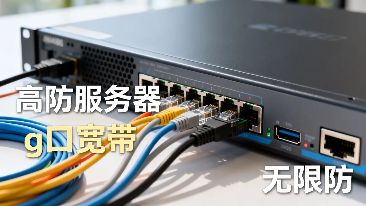 g口宽带无限防服务器怎么选，高防服务器租用哪家便宜？