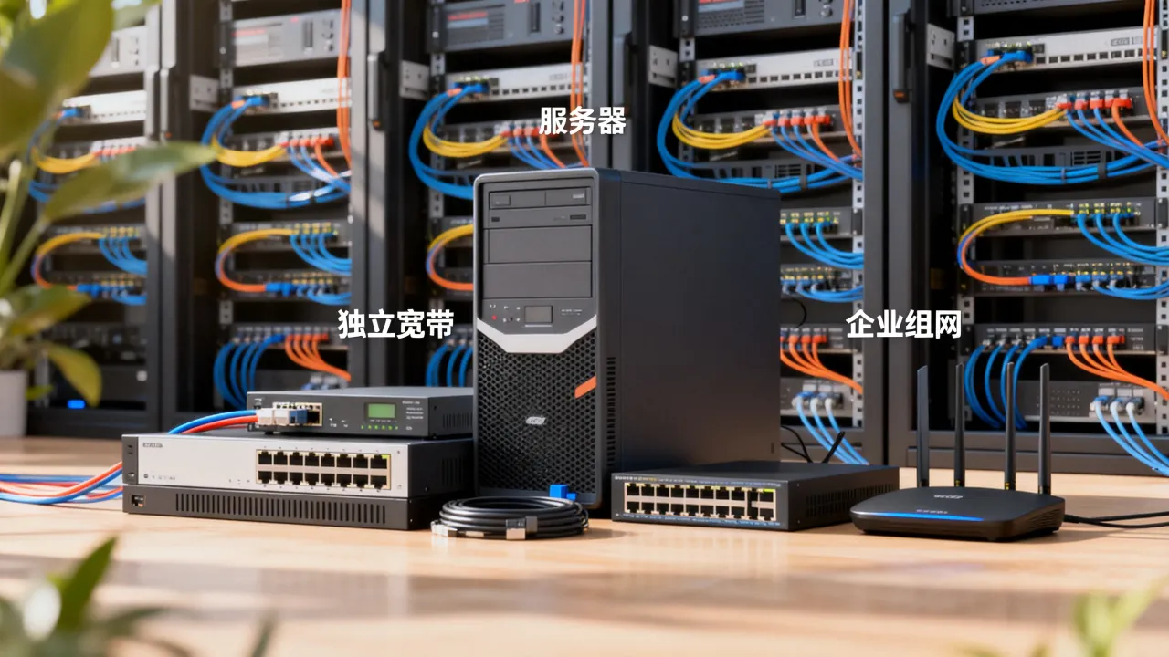 独立宽带和服务器哪个更稳定？企业组网怎么选不踩坑