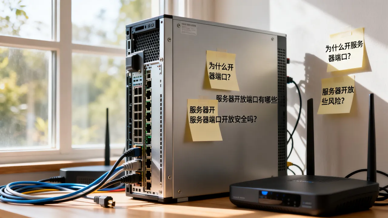 为什么开服务器端口？服务器开放端口有哪些风险，长尾疑问词，服务器端口开放安全吗