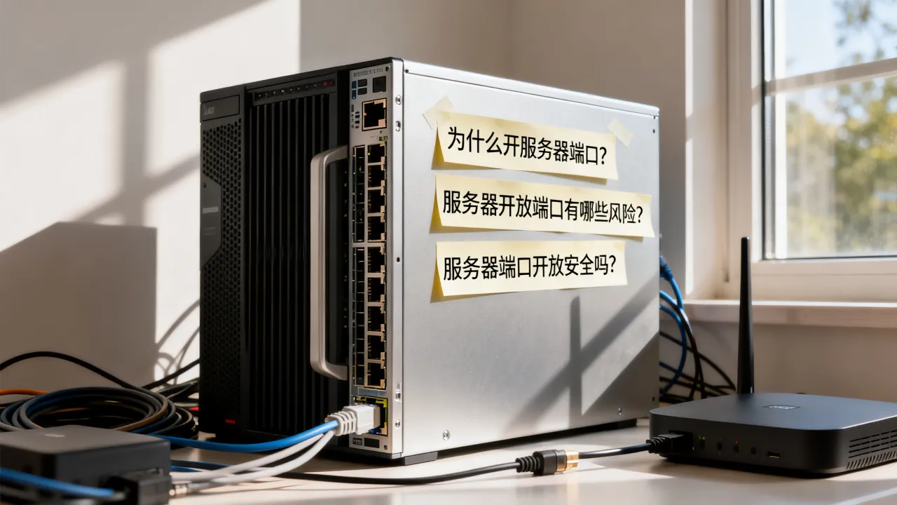 为什么开服务器端口？服务器开放端口有哪些风险，长尾疑问词，服务器端口开放安全吗