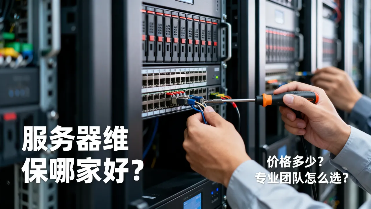唐山服务器维保哪家好?价格多少,专业团队怎么选