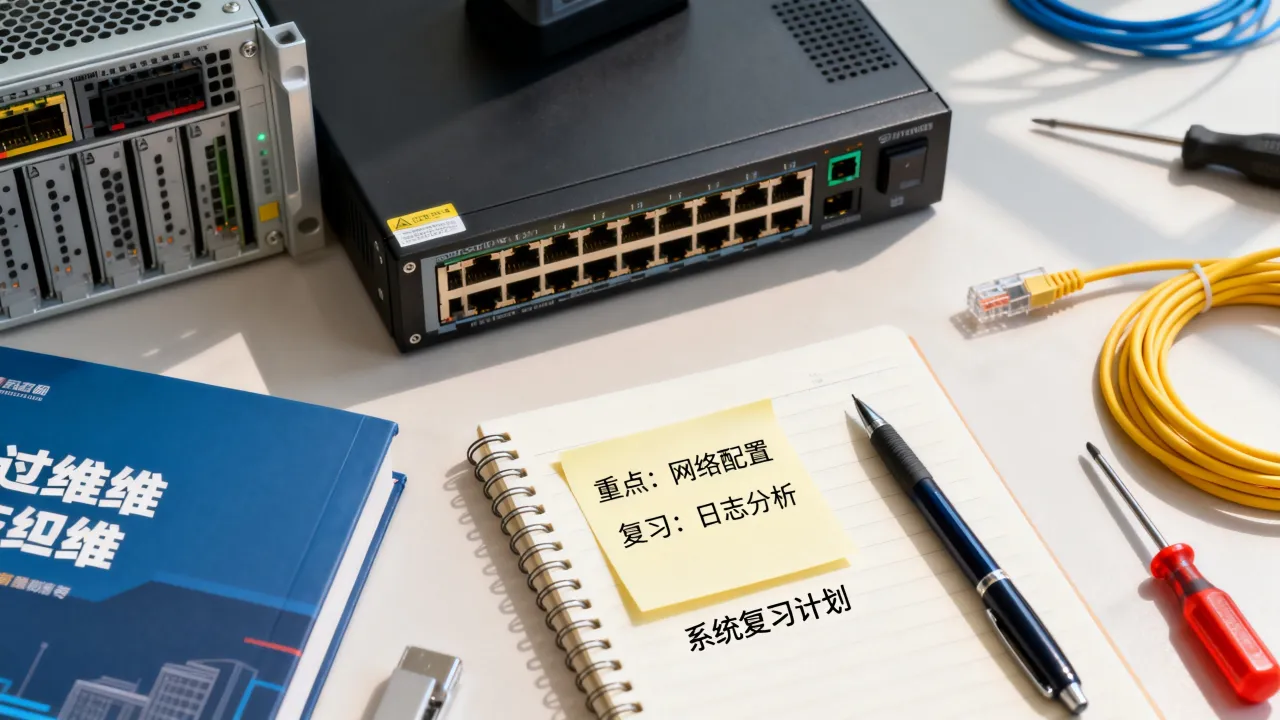 服务器基础运维试题有哪些重点，怎么系统复习？