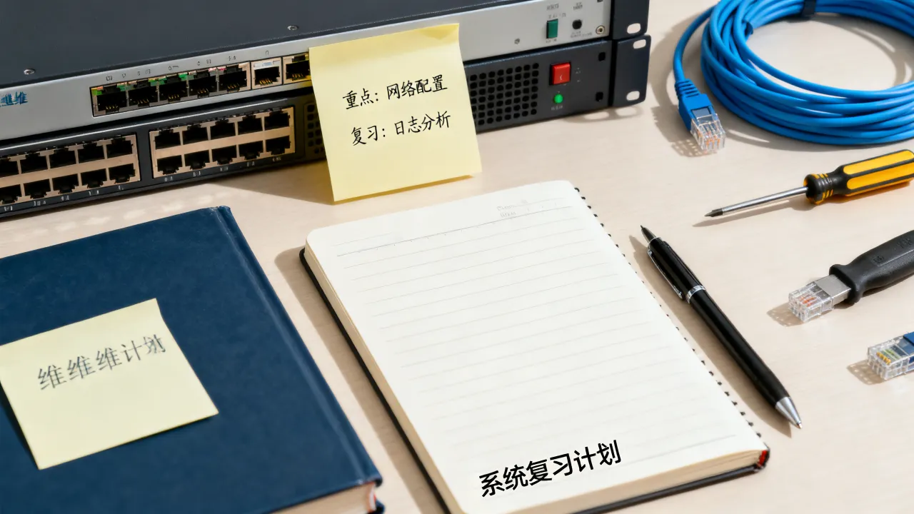 服务器基础运维试题有哪些重点，怎么系统复习？