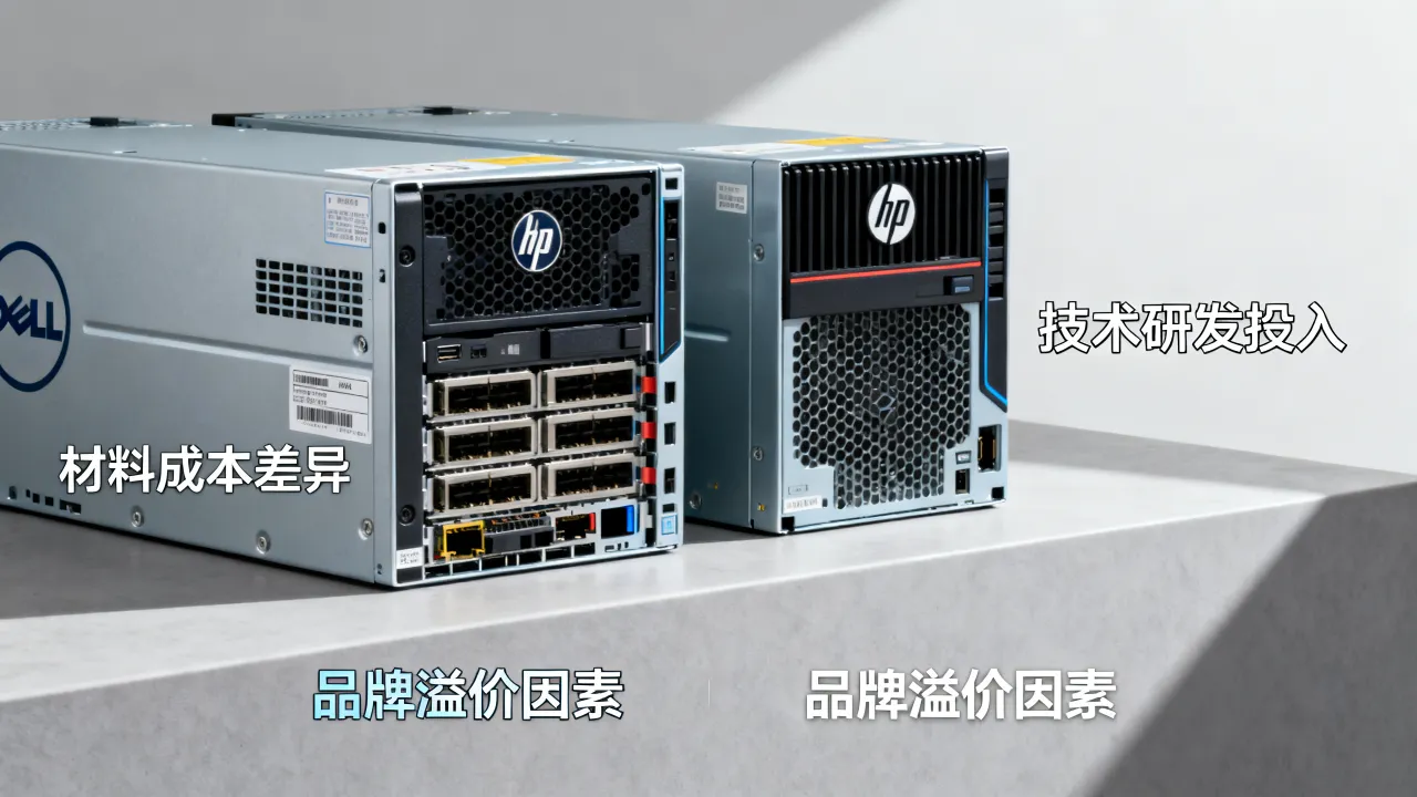 Dell服务器为什么会比HP的贵？戴尔和惠普服务器价格差异大的原因是什么