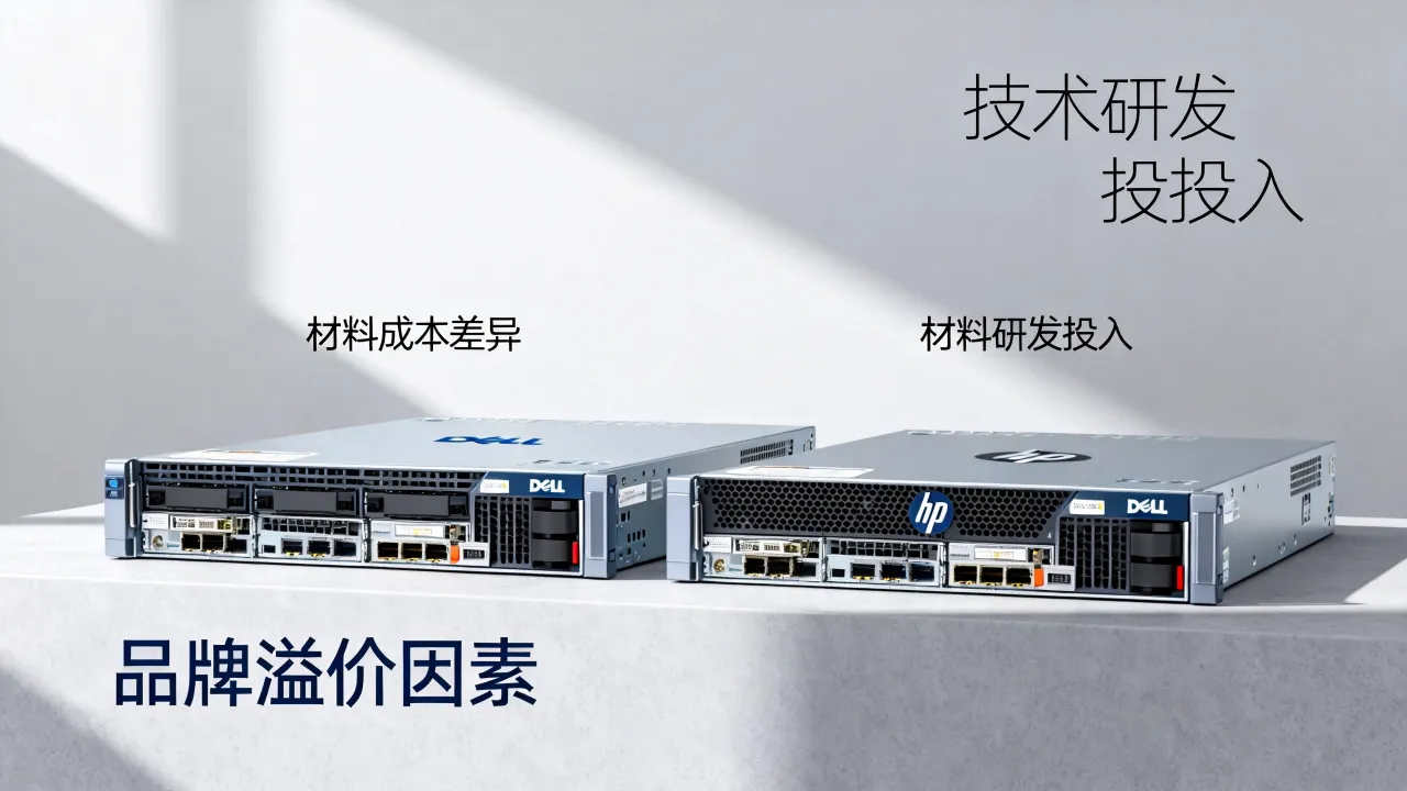 Dell服务器为什么会比HP的贵？戴尔和惠普服务器价格差异大的原因是什么