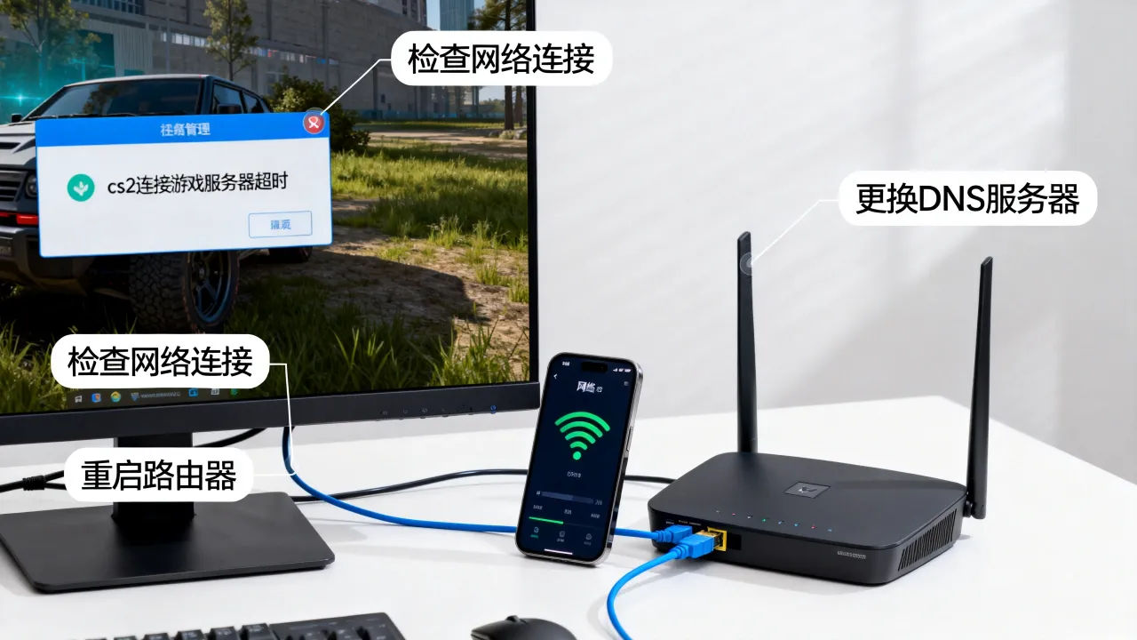 cs2为什么无法与游戏服务器连接,连接超时怎么解决 cs2为什么无法与游戏服务器连接,连接超时怎么解决