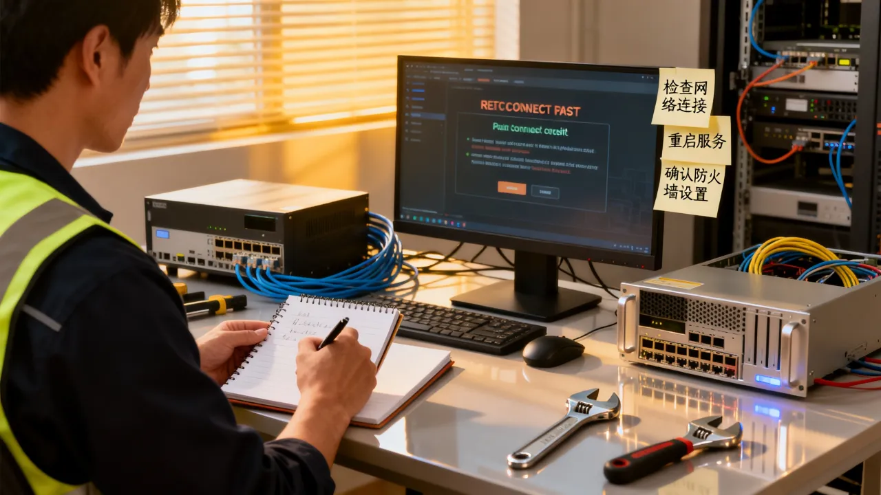 服务器运维进不去怎么解决，远程连接失败怎么办？