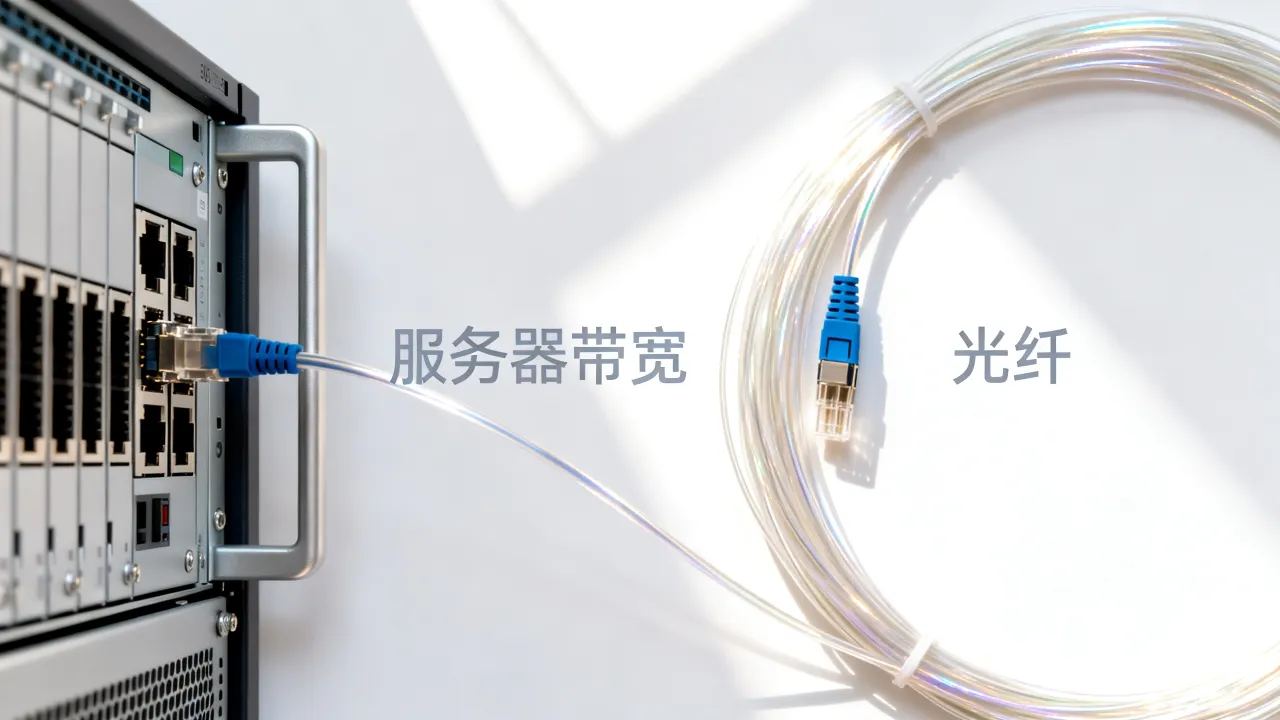 服务器带宽和光纤有什么区别?如何选择更合适 服务器带宽和光纤有什么区别?如何选择更合适