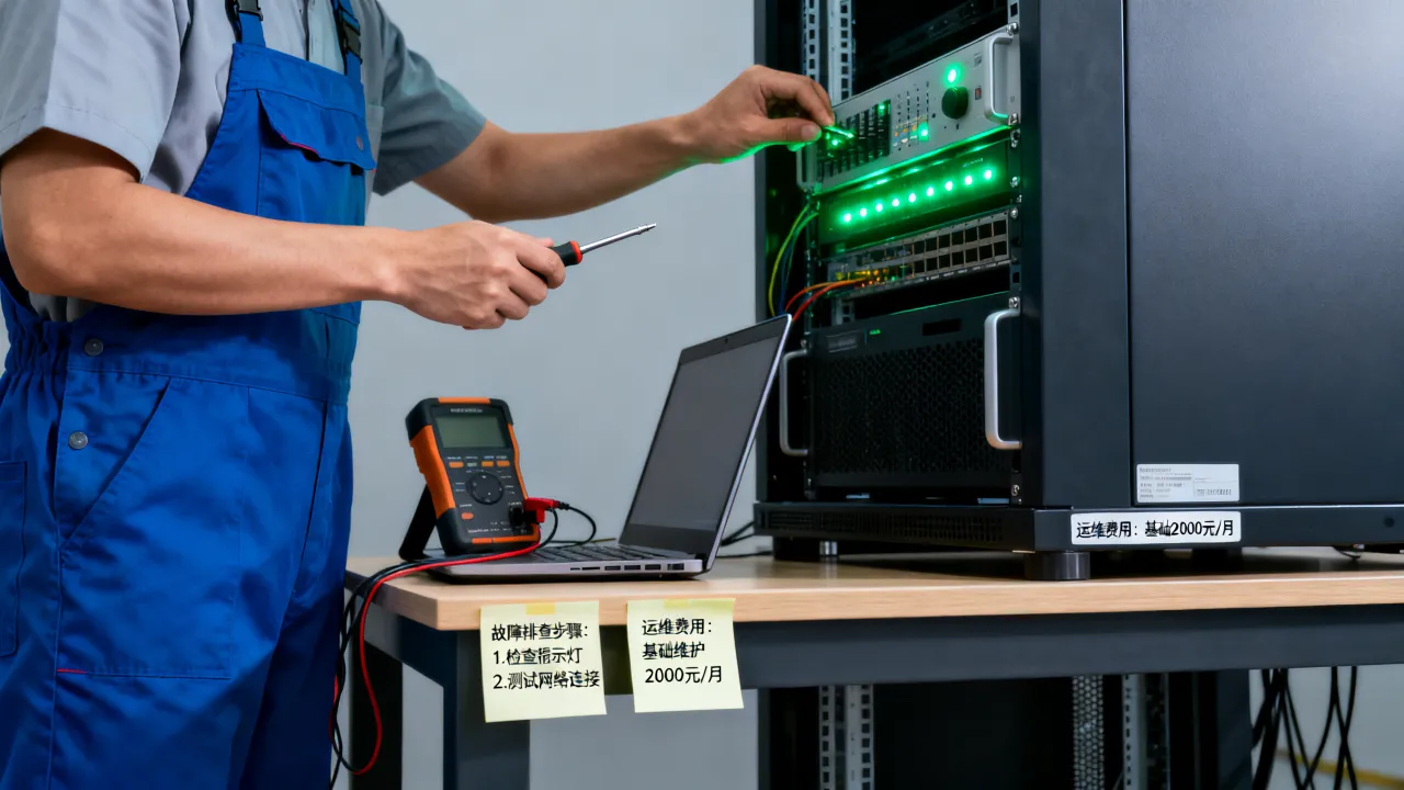 服务器维修和运维多少钱，服务器运维故障排查怎么做？