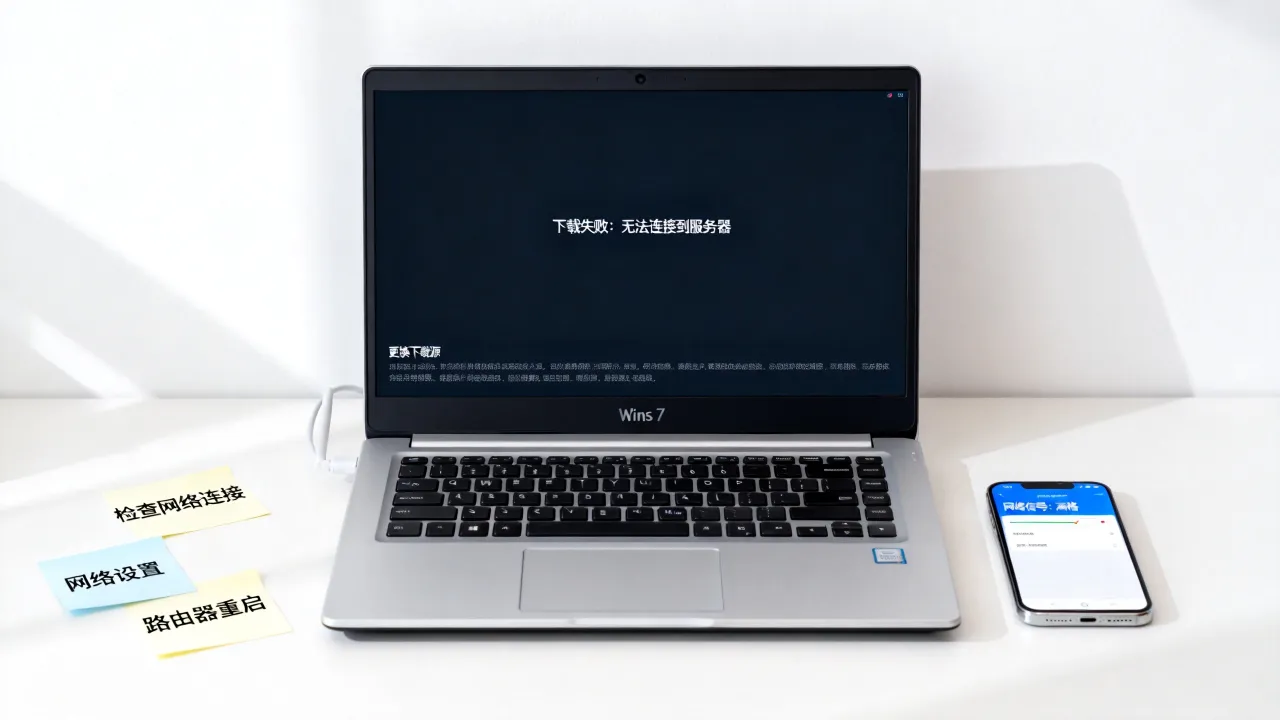 win7为什么下载不上服务器失败原因，win7系统下载文件失败怎么解决