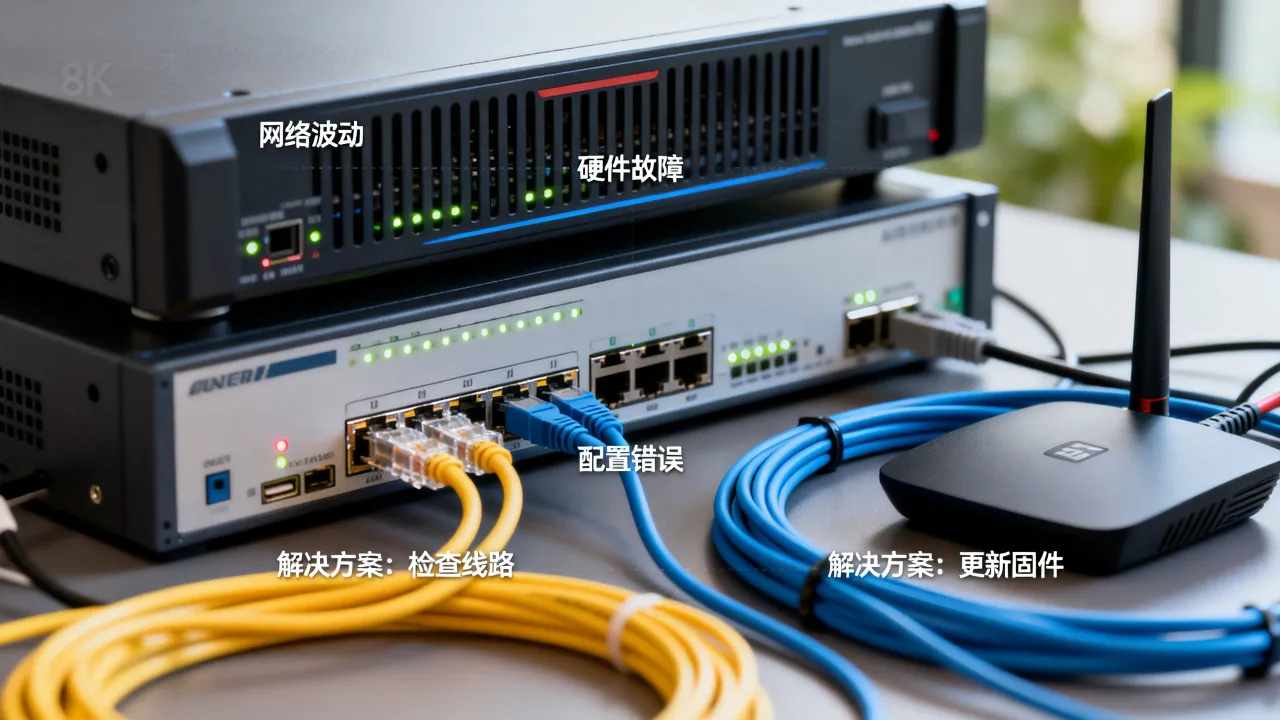 为什么服务器容易断开，主要原因和解决方案有哪些？