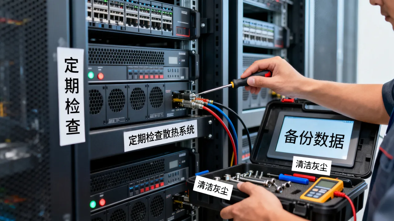 机架服务器维保怎么做最靠谱？机房托管必看的避坑指南
