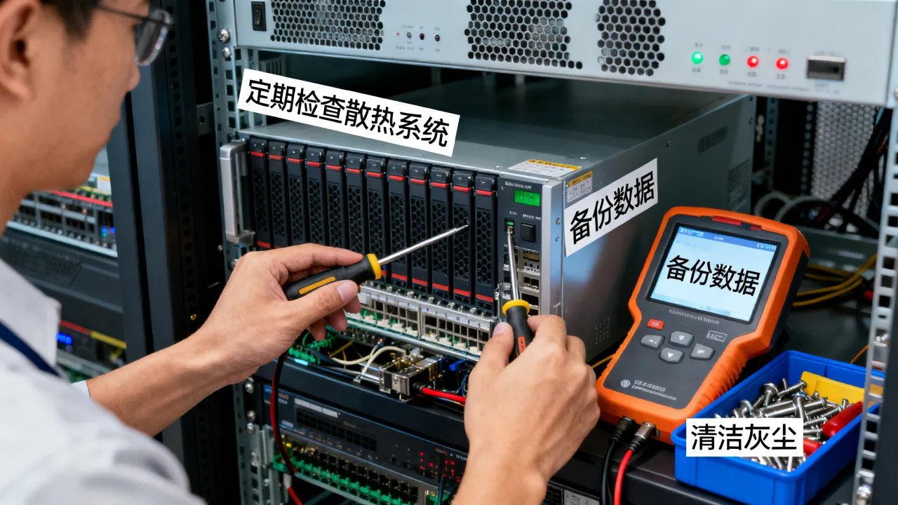 机架服务器维保怎么做最靠谱？机房托管必看的避坑指南