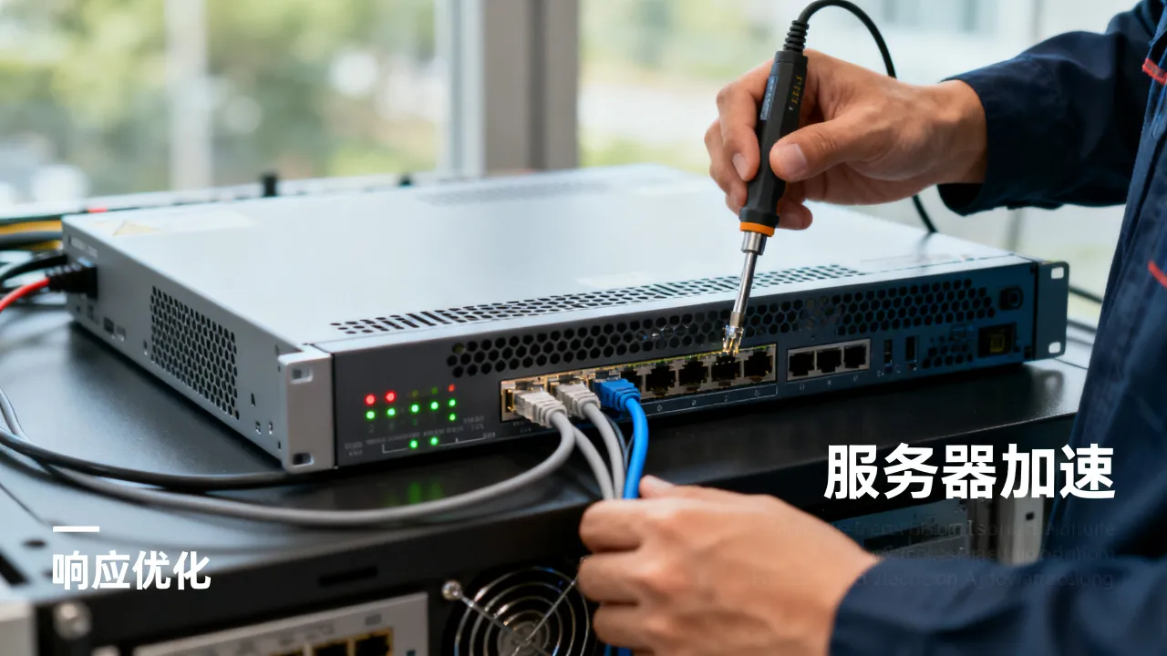 服务器为什么要加速度，服务器响应慢怎么解决