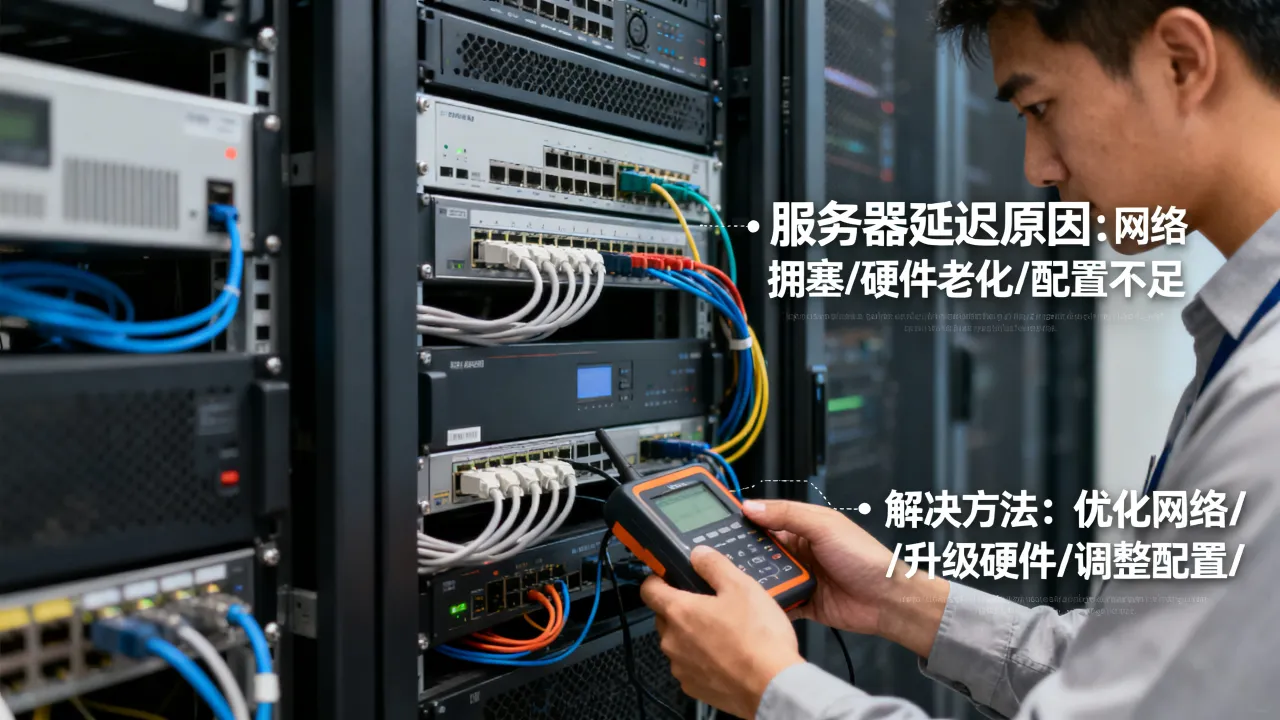 为什么服务器延迟，服务器延迟高怎么解决？
